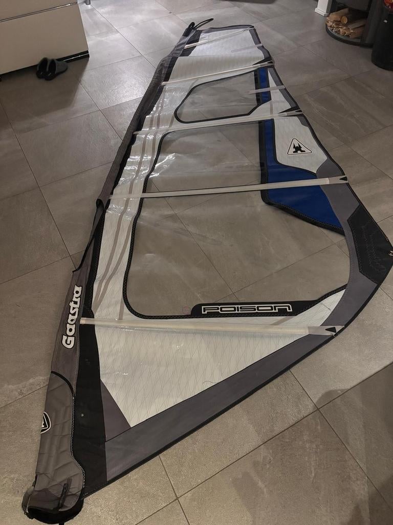 Gaastra Poison 4.2 windsurf zeil, Ophalen, Zeil, Minder dan 5 m²