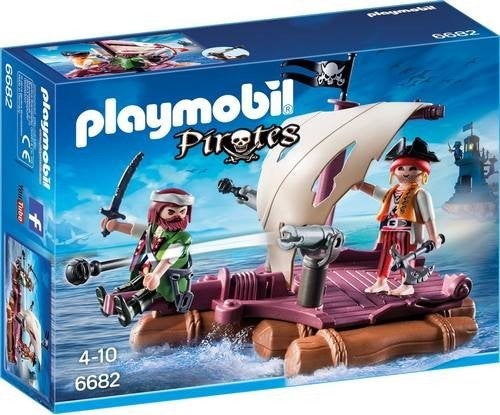 Playmobil Pirates: Piratenvlot Speelset (6682), Kinderen en Baby's, Ophalen, Pirates, Complete set, Zo goed als nieuw