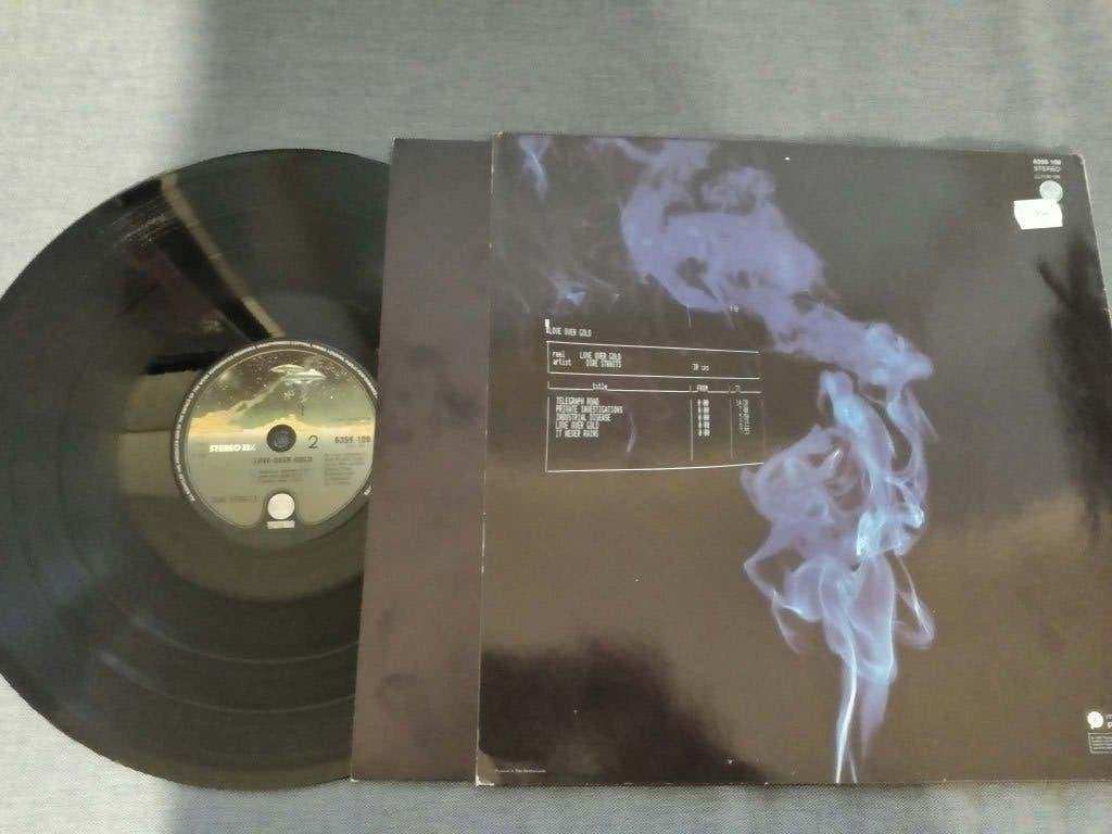 dire straits (love over gold, binnenhoes, vertigo,82,phonog, Ophalen of Verzenden, LP