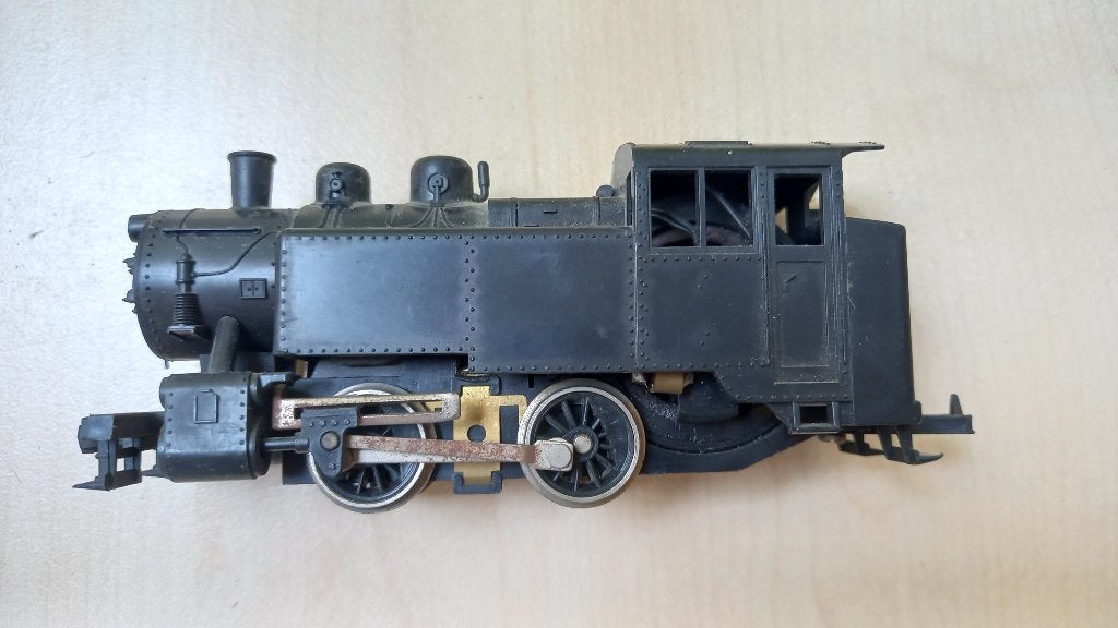 Zwarte Lima kleine locomotief, Hobby en Vrije tijd, Ophalen of Verzenden, Gebruikt, Locomotief, Lima