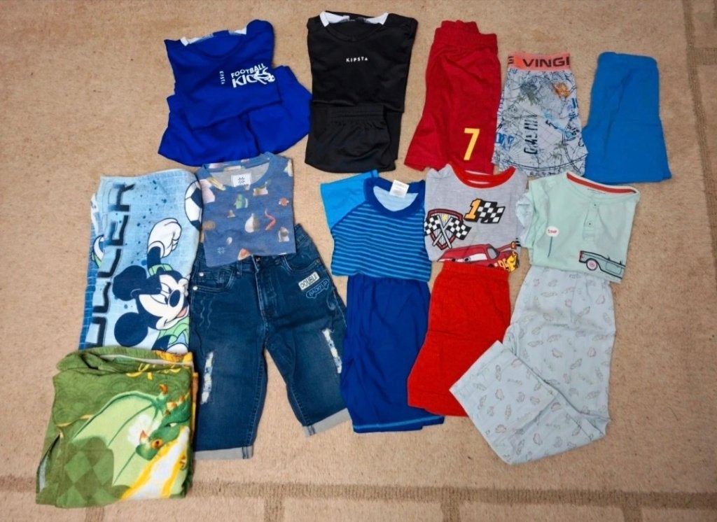Pakket zomerkleding jongens maat 110-116, Ophalen of Verzenden, Zo goed als nieuw, Maat 110