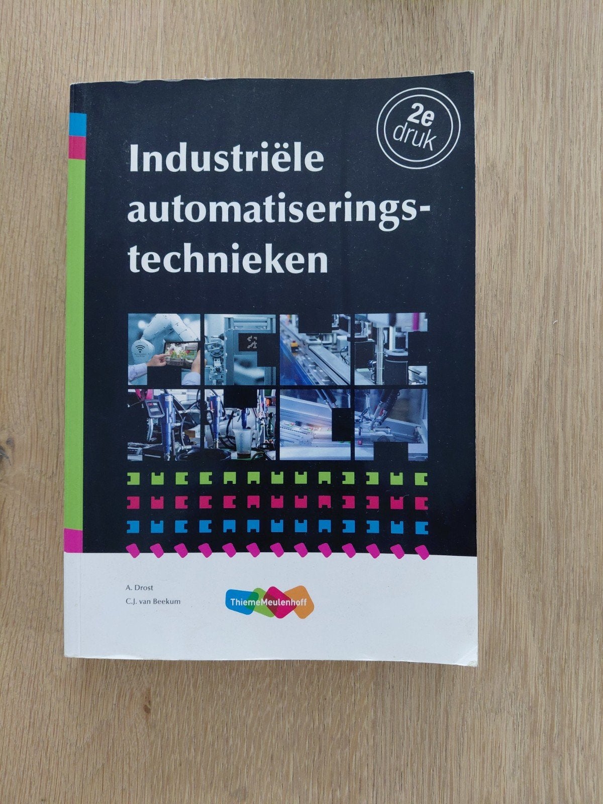 C.J. van Beekum - Industriële automatiseringstechnieken, Boeken, Ophalen of Verzenden, Zo goed als nieuw
