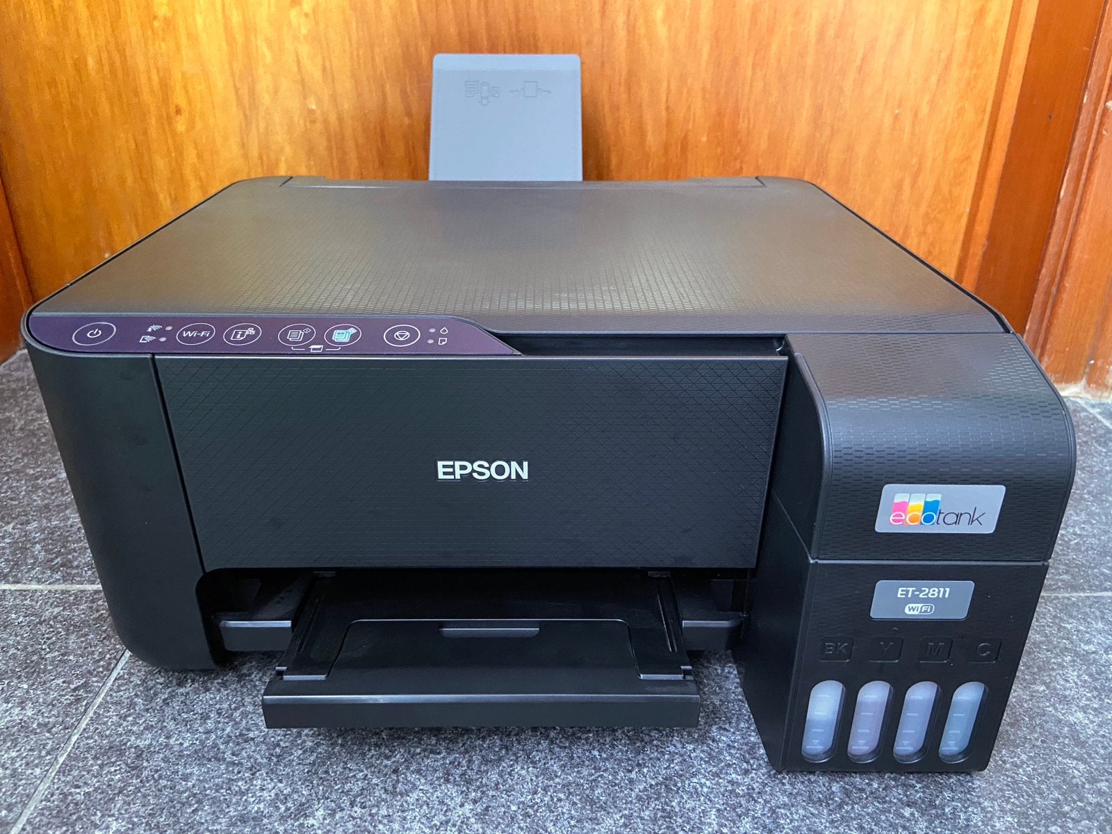 Epson EcoTank ET-2810 – printer, scanner en kopieerapparaat, Computers en Software, Printers, Zo goed als nieuw, All-in-one, Inkjetprinter