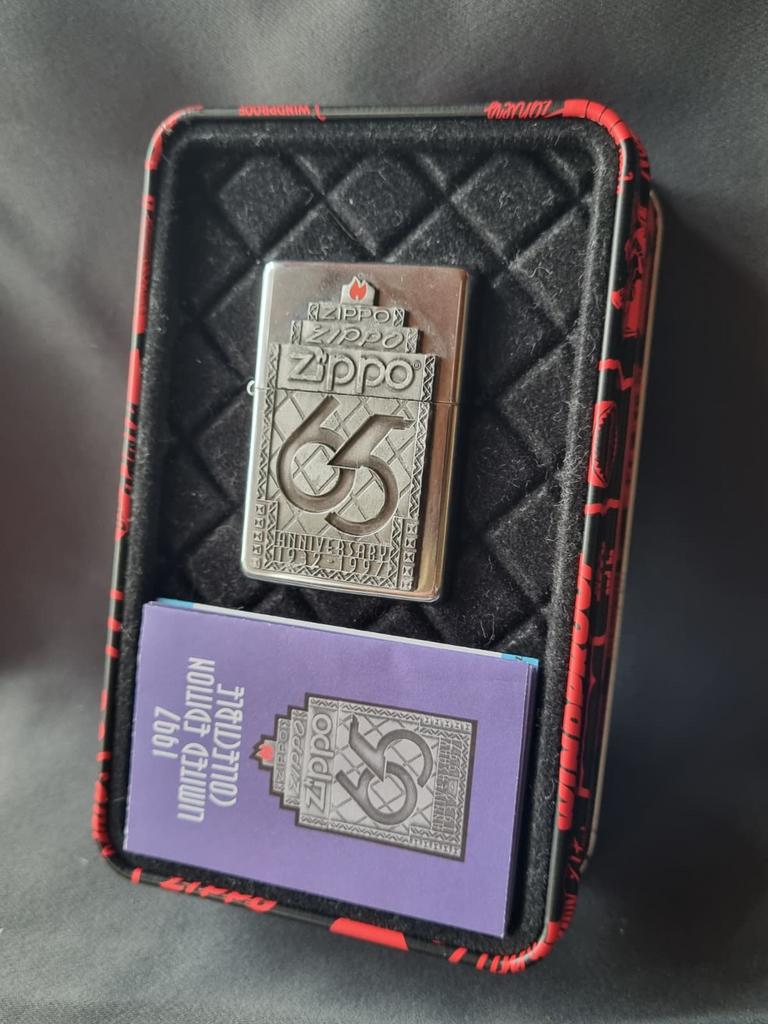 Briquet Zippo 65e anniversaire 1997, Envoi, Comme neuf, Briquet