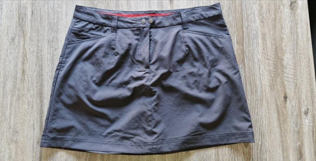jack wolfskin rok skort schort grijs maat 44, Ophalen of Verzenden, Zo goed als nieuw, Kleding