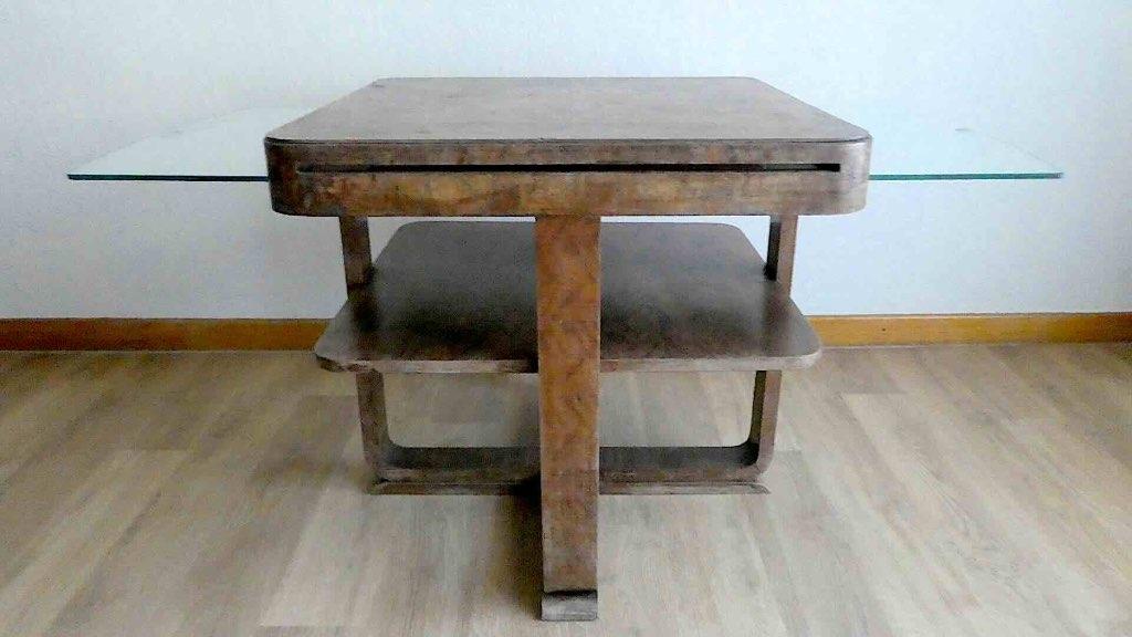 bijzettafel met 2 stoelen, Ophalen
