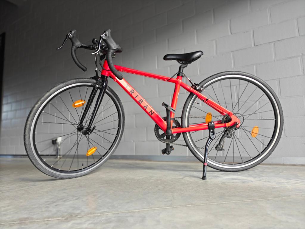Koersfiets Triban RC 100 voor kinderen., Enlèvement