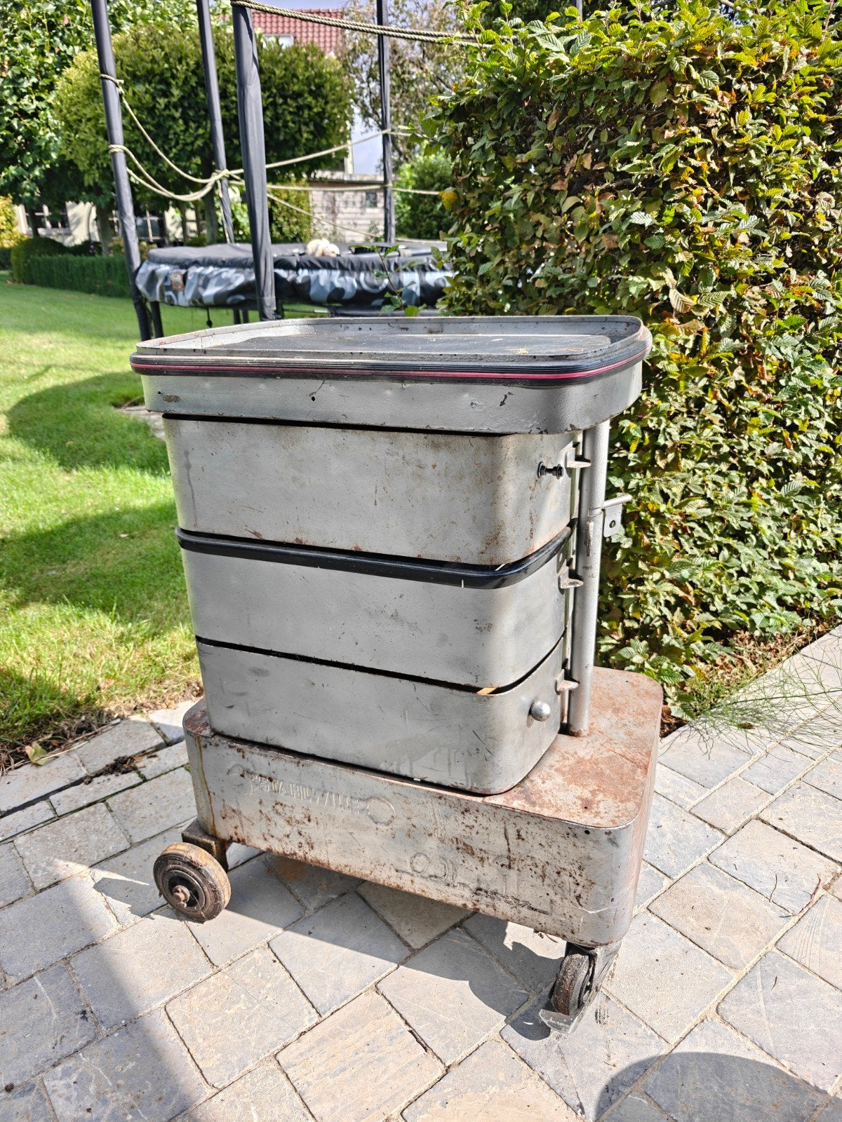 retro stahlwille gereedschapswagen, Doe-het-zelf en Bouw, Ophalen