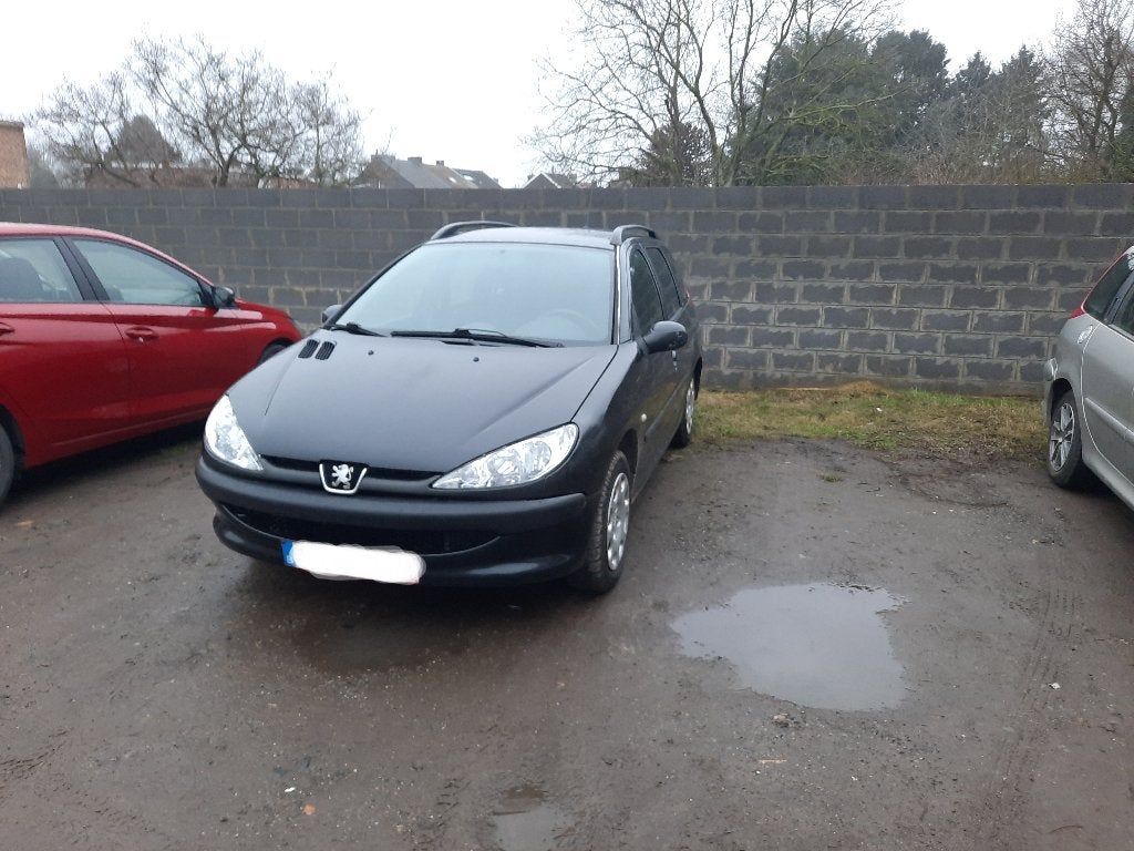 Peugeot 206sw 1.4hdi, Autos, Achat, Particulier, 117 g/km, Noir