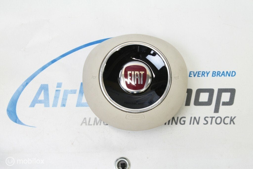 Airbag kit Tableau de bord gris blanc airbag volant Fiat 500, Autos : Pièces & Accessoires