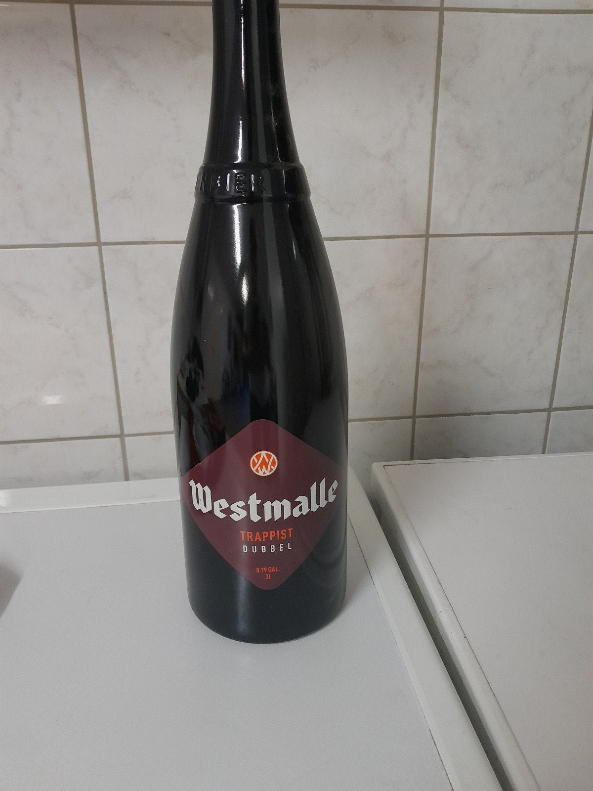 trapisten fles, Ophalen