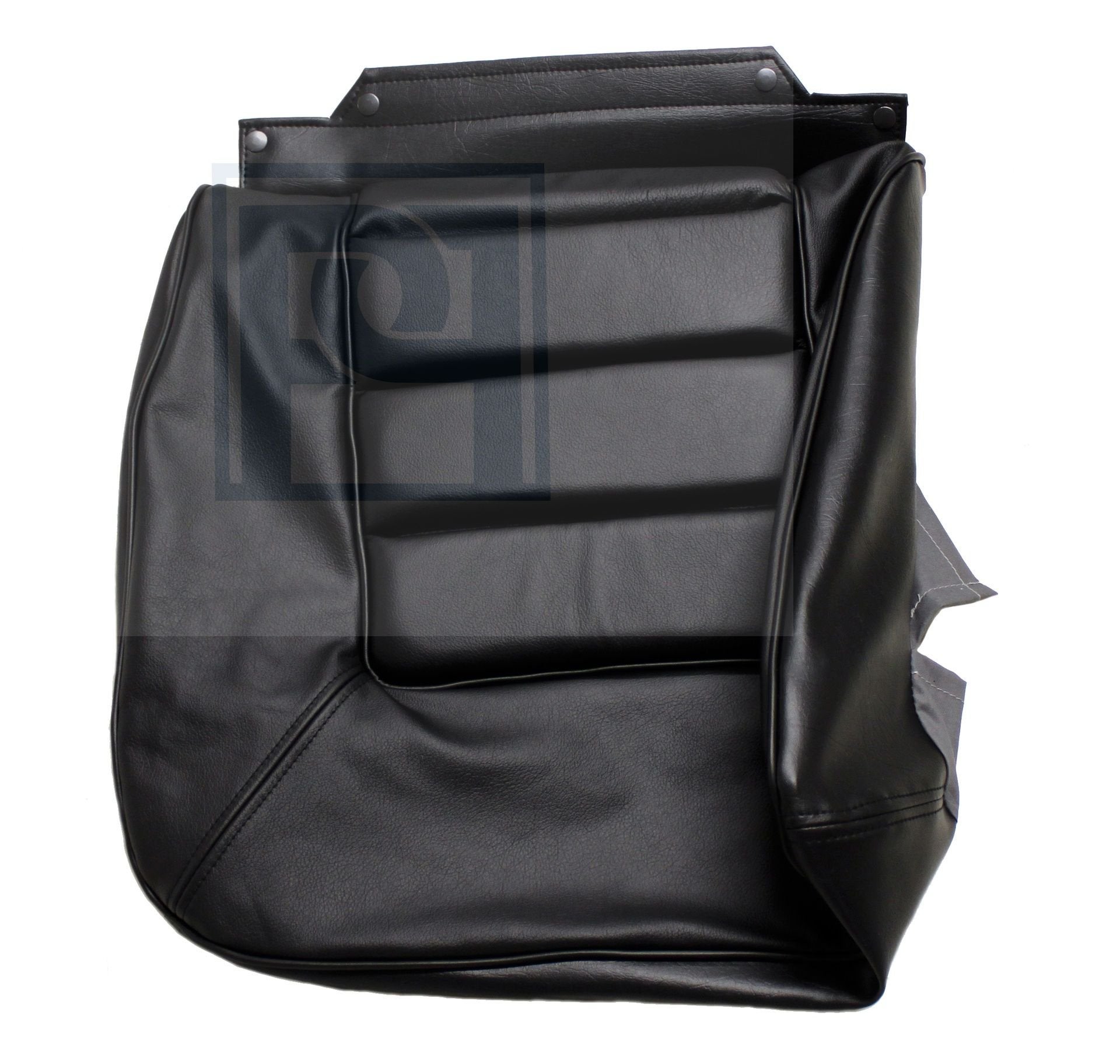 Volvo Bekleding 164+140GL -1974 zwart leer voorstoel zitting, Enlèvement ou Envoi, Neuf, Volvo