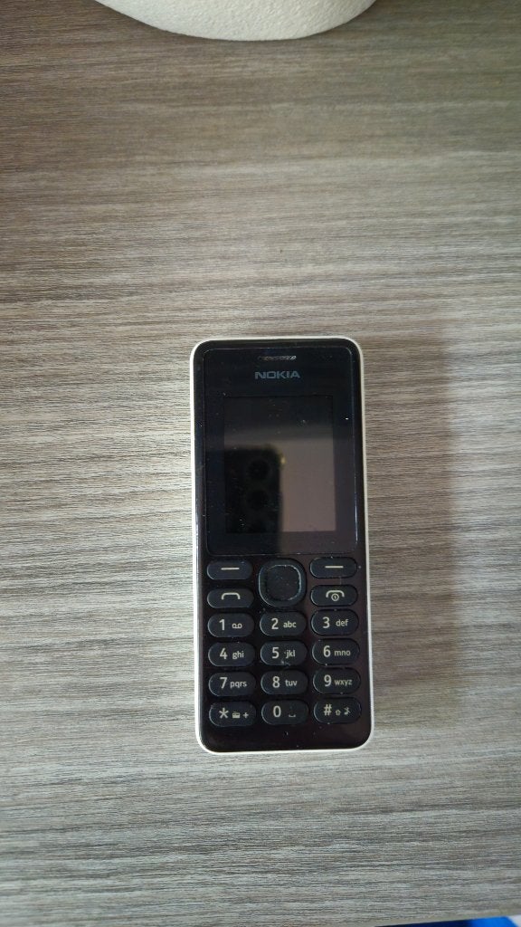 Nokia 108 wit, Gebruikt, Wit, Fysiek toetsenbord, Ophalen of Verzenden
