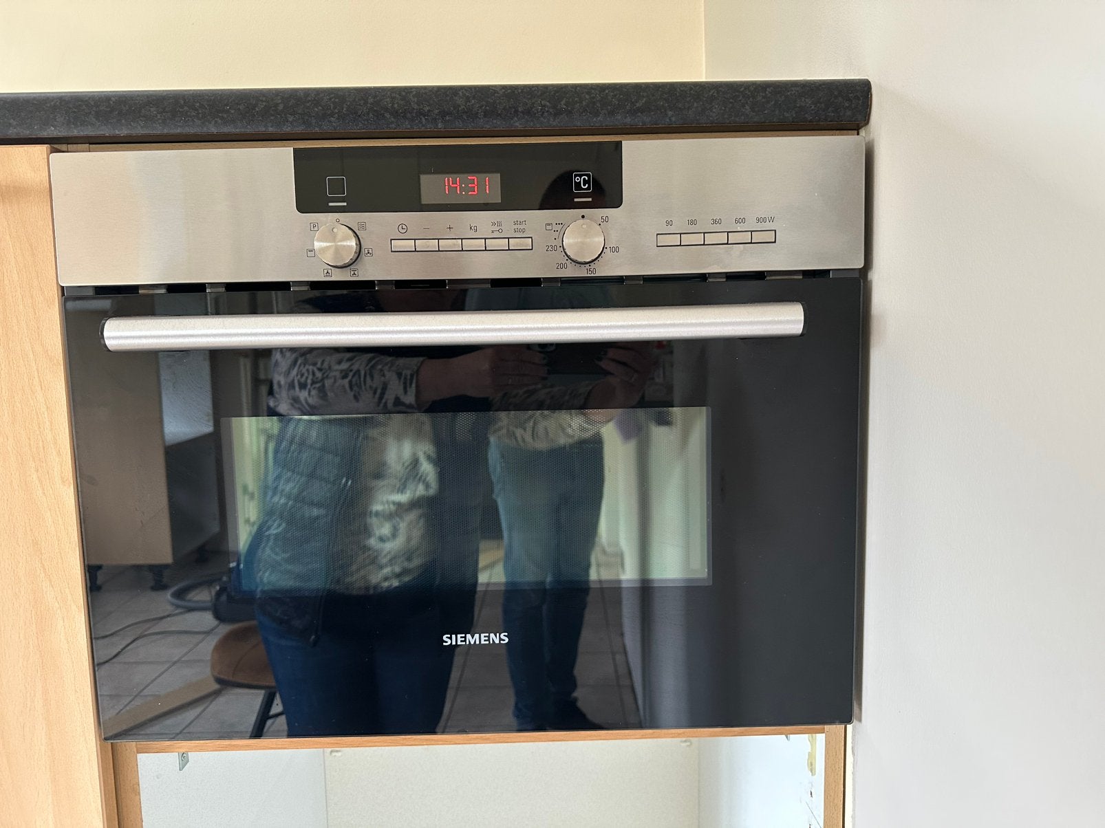 Combi microgolfoven, Elektronische apparatuur, Ovens, Ophalen, Zo goed als nieuw, Siemens, Oven