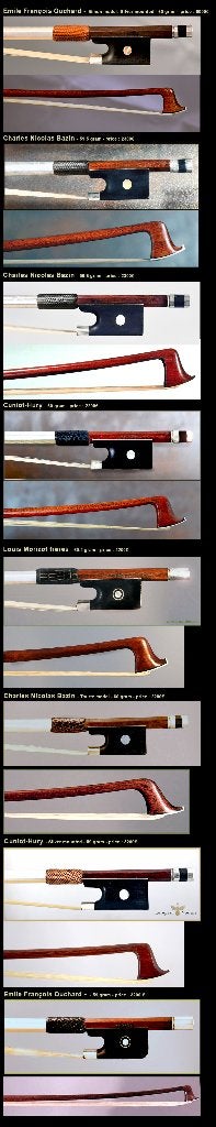 Mooie Franse strijkstokken, Enlèvement, Utilisé, Violon 4/4, Violon