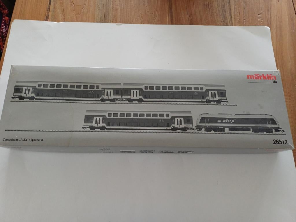 Marklin 26572, Enlèvement ou Envoi, Courant alternatif, Utilisé, Set de Trains