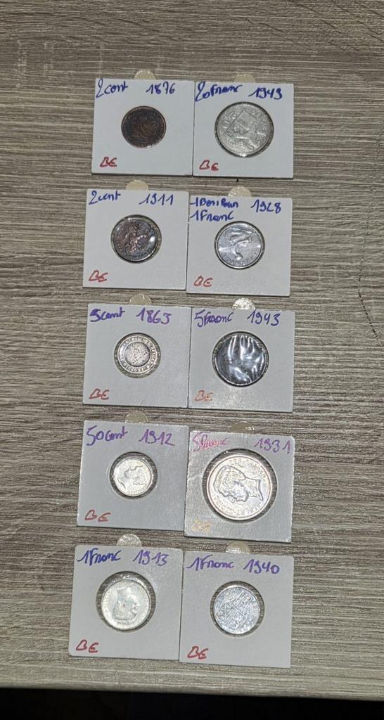 Set zilveren munten, Ophalen of Verzenden
