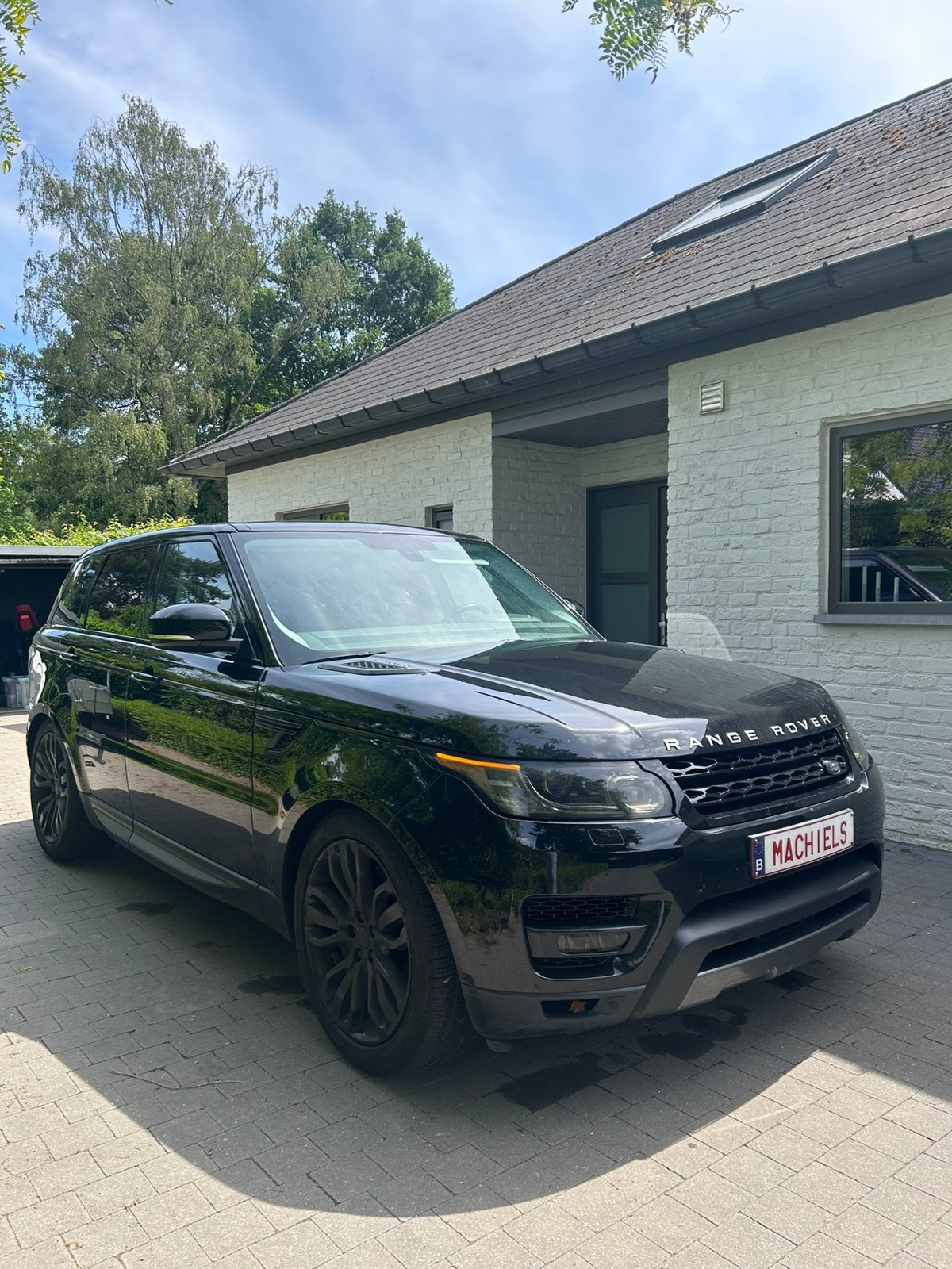Range rover sport 2016 SDV6, Auto's, Land Rover, Particulier, Airconditioning, Range Rover, Zwart, Vierwielaandrijving, Ophalen