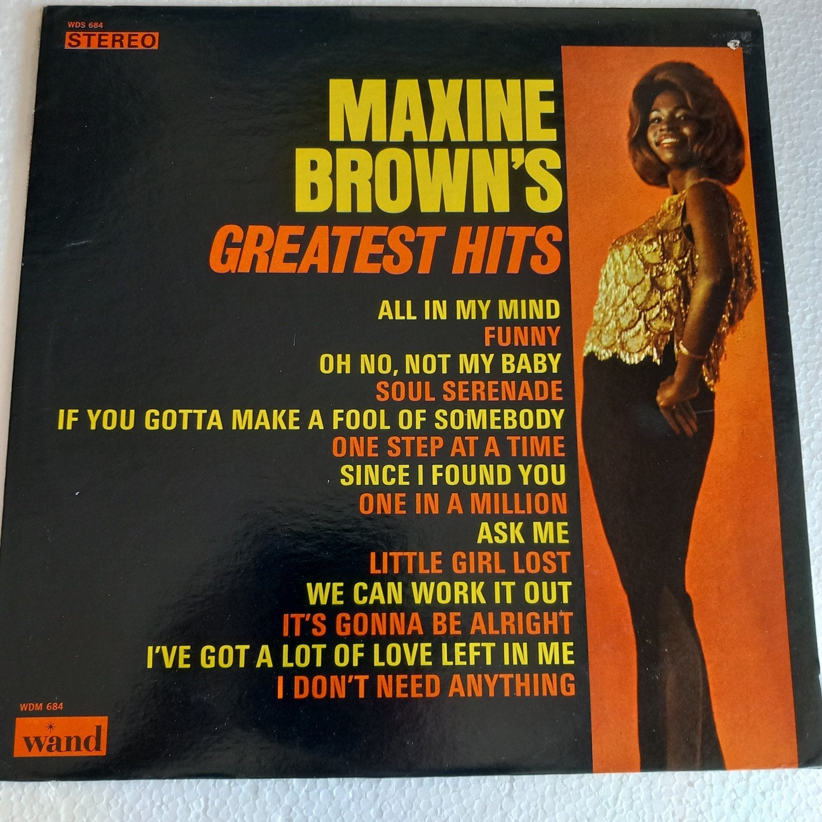 MAXINE BROWN'S. GREATEST HITS. R&B 1967 USA LP, Ophalen of Verzenden, LP