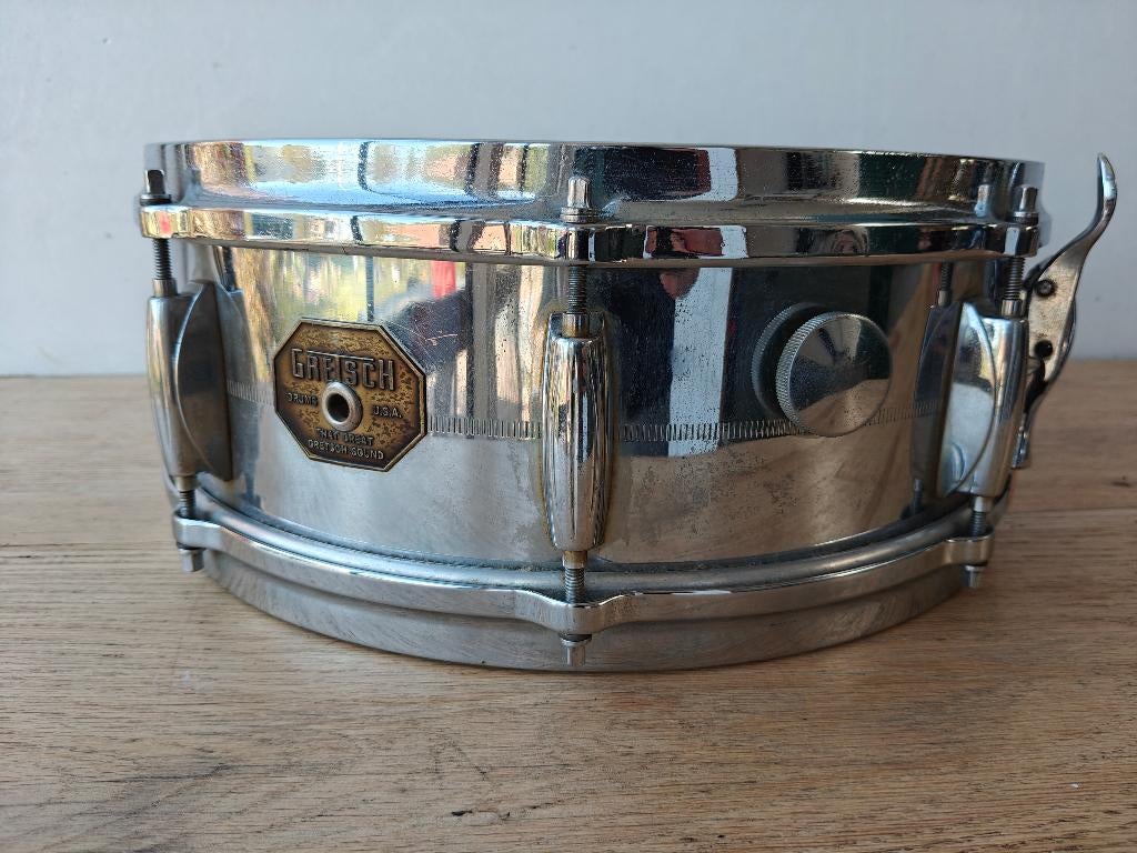1970's Gretsch COB Snare, Musique & Instruments, Enlèvement ou Envoi, Utilisé, Autres marques