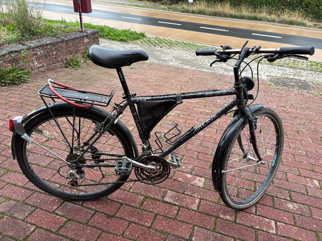 Minerva herenfiets, Autres marques, Vitesses, Frein sur jante, Enlèvement