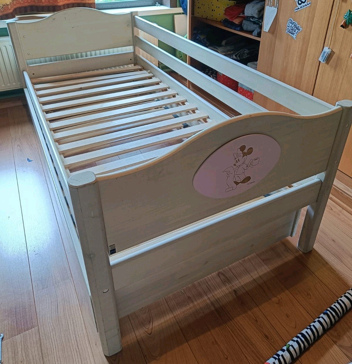 Kinderbed met logeerschuif - Disney, Enlèvement, Matelas