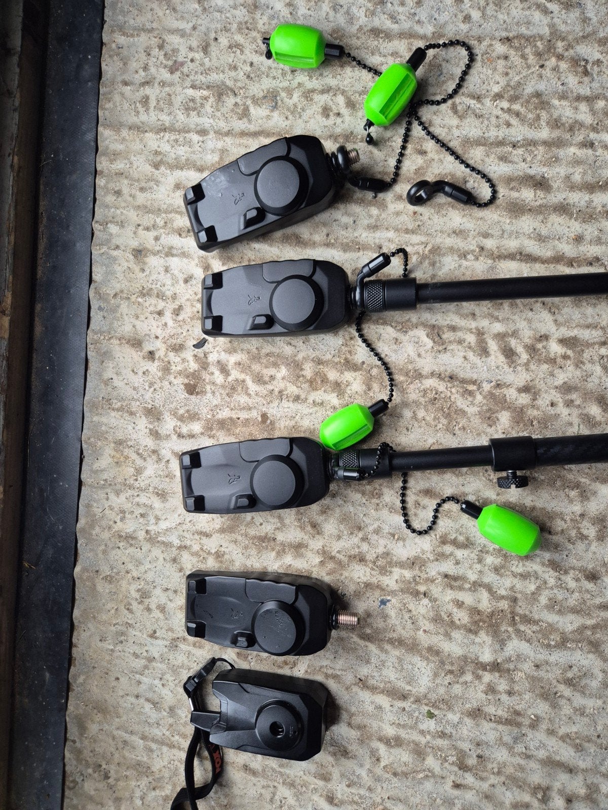 Fox micron x beetmelders + ontvanger. 4+1, Ophalen