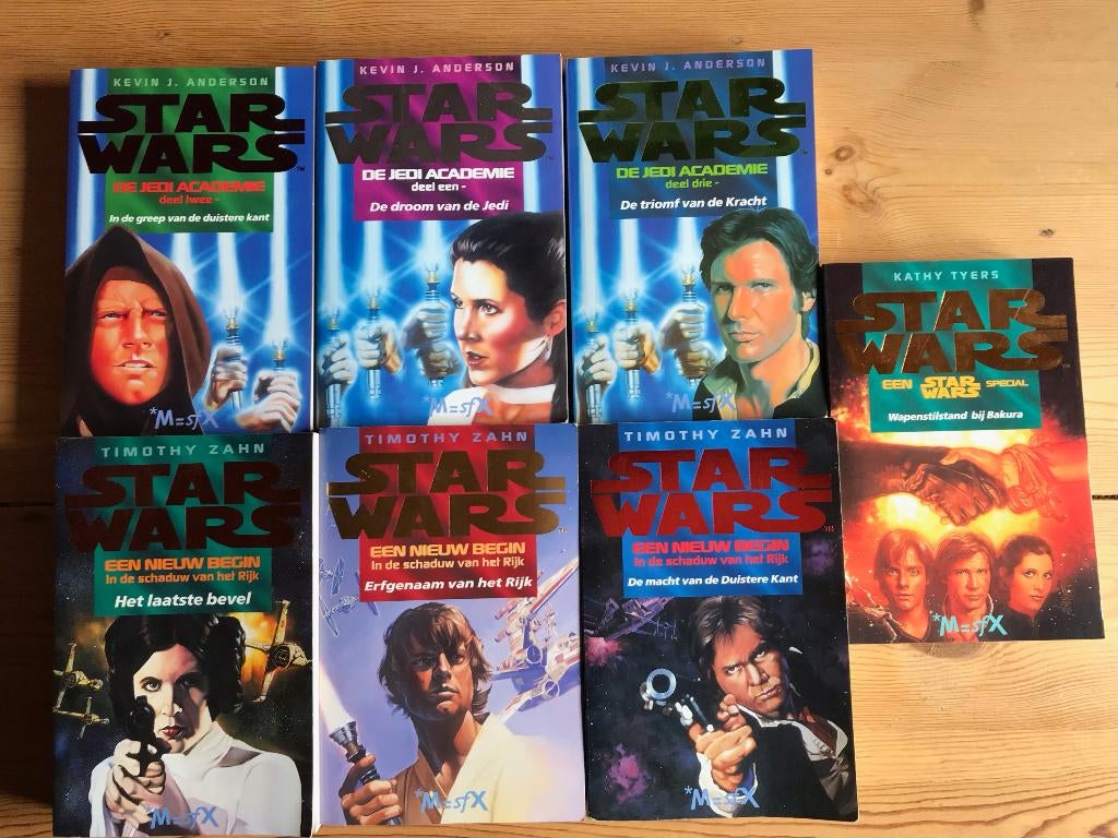 Star Wars boeken 7 stuks, Ophalen, Zo goed als nieuw