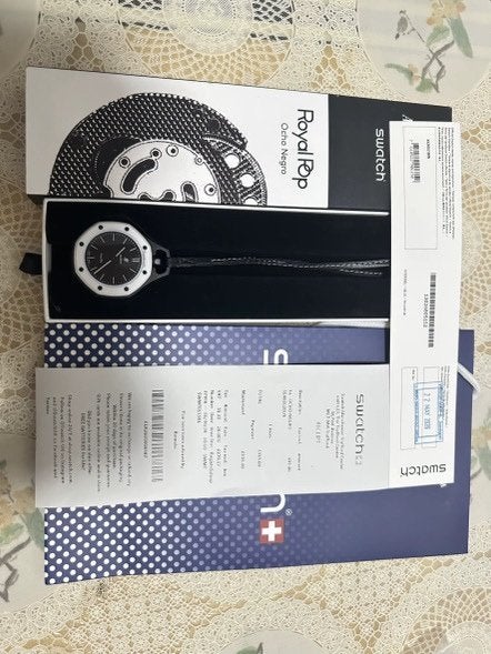 Ap x swatch oche negro, Ophalen of Verzenden, Nieuw, Swatch
