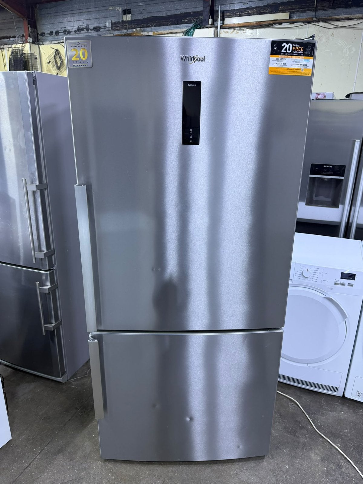Combi Koelkast Whirlpool A++ met GARANTIE, Elektronische apparatuur, Ophalen, Zo goed als nieuw