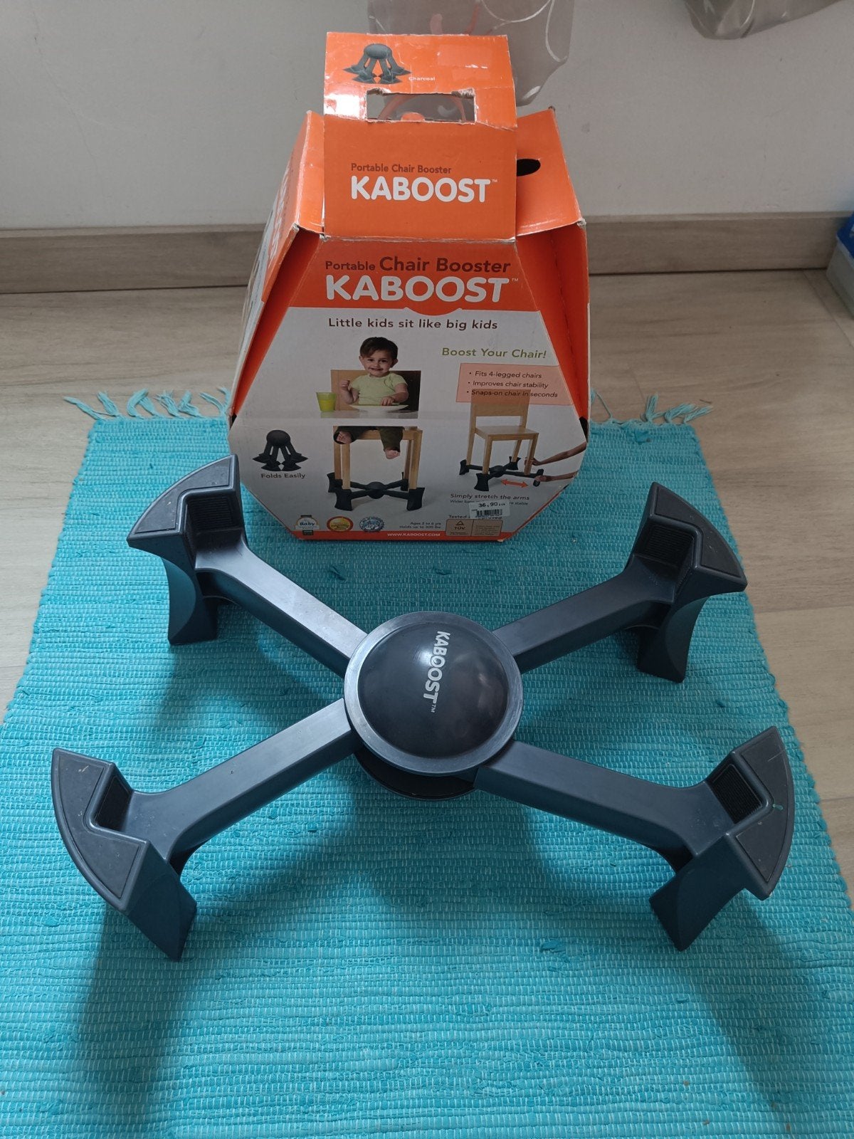 stoelverhoger kaboost, Ophalen