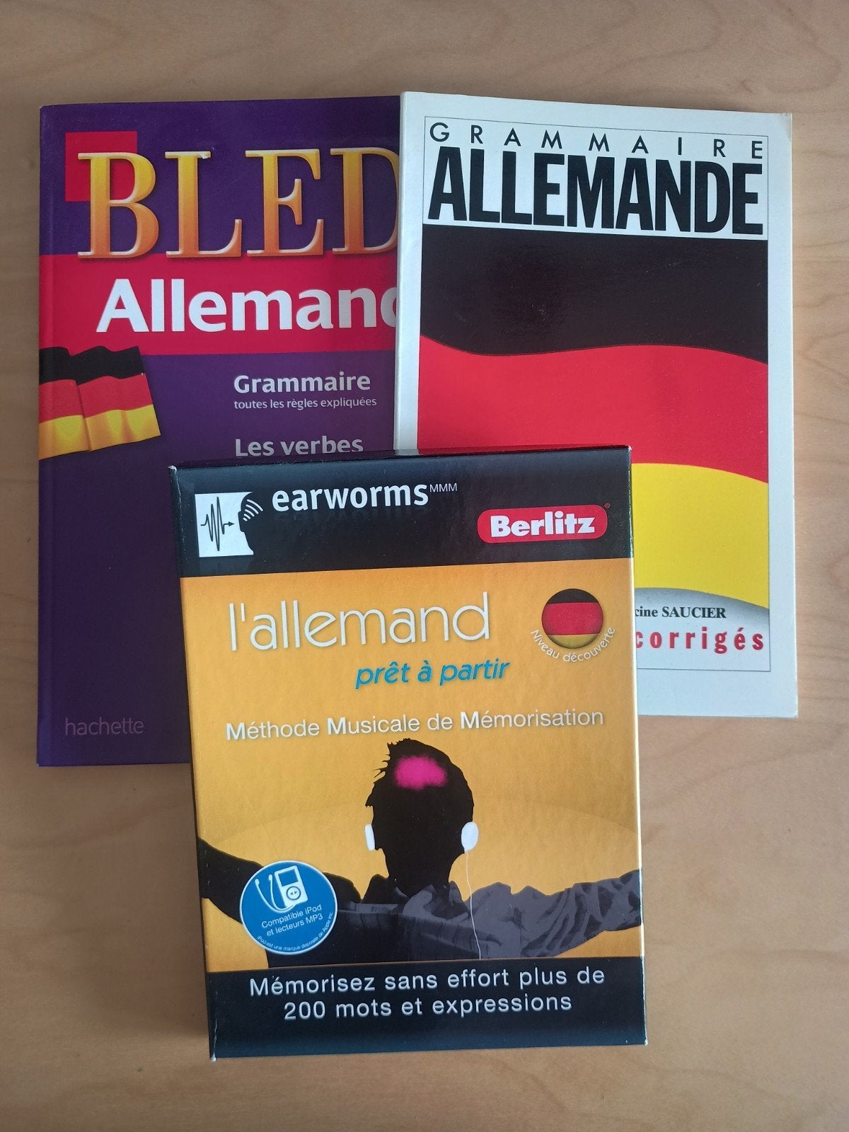 Lot de supports d'apprentissage ALLEMAND, Enlèvement ou Envoi, Allemand