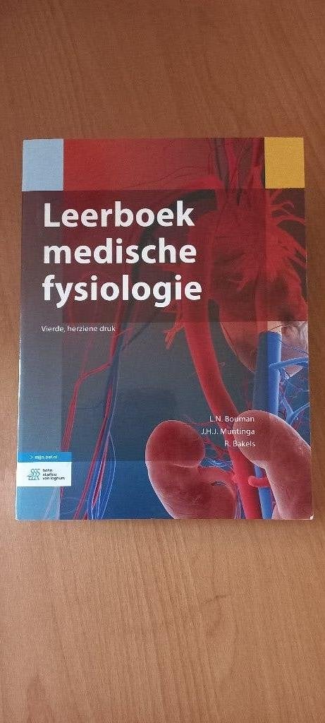 Leerboek medische fysiologie, Boeken, Ophalen, Zo goed als nieuw, Hogeschool