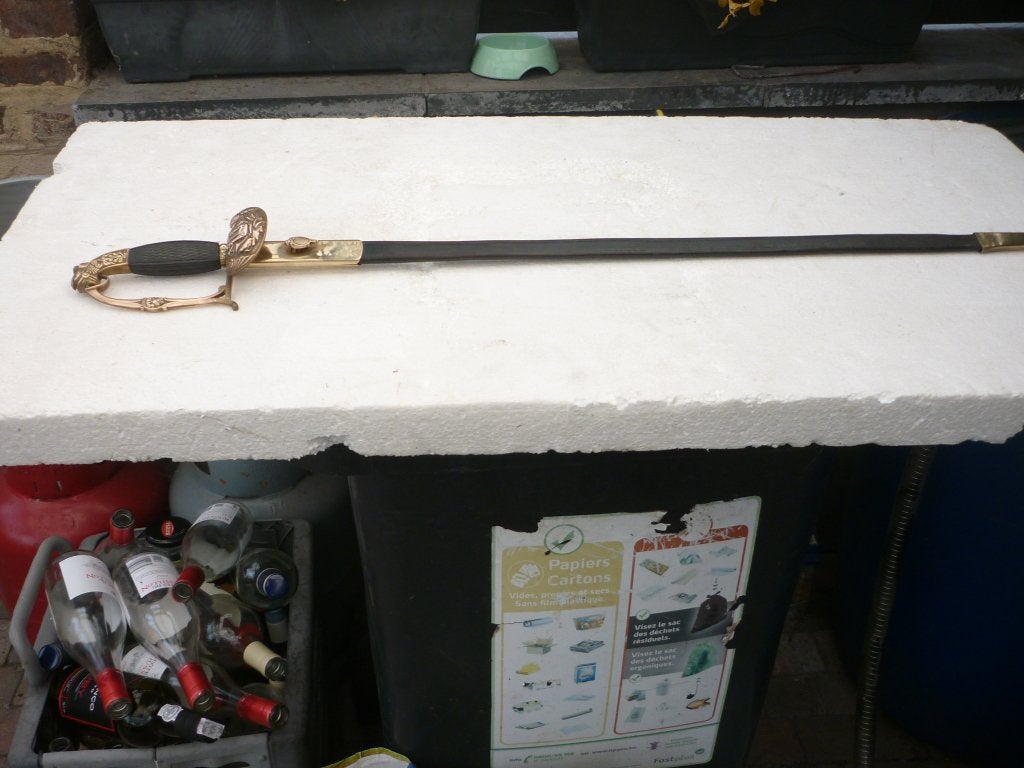 Epée, Collections, Enlèvement ou Envoi, Armée de terre, Épée ou sabre