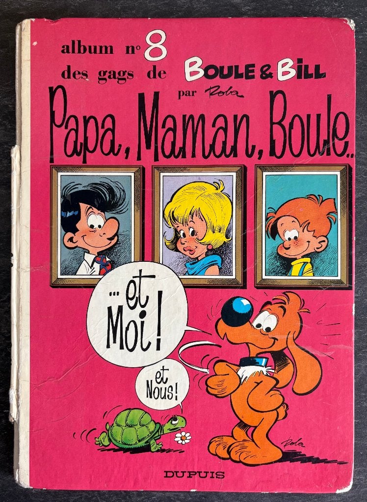 Boule et Bill - Album n 8 - Roba, Enlèvement