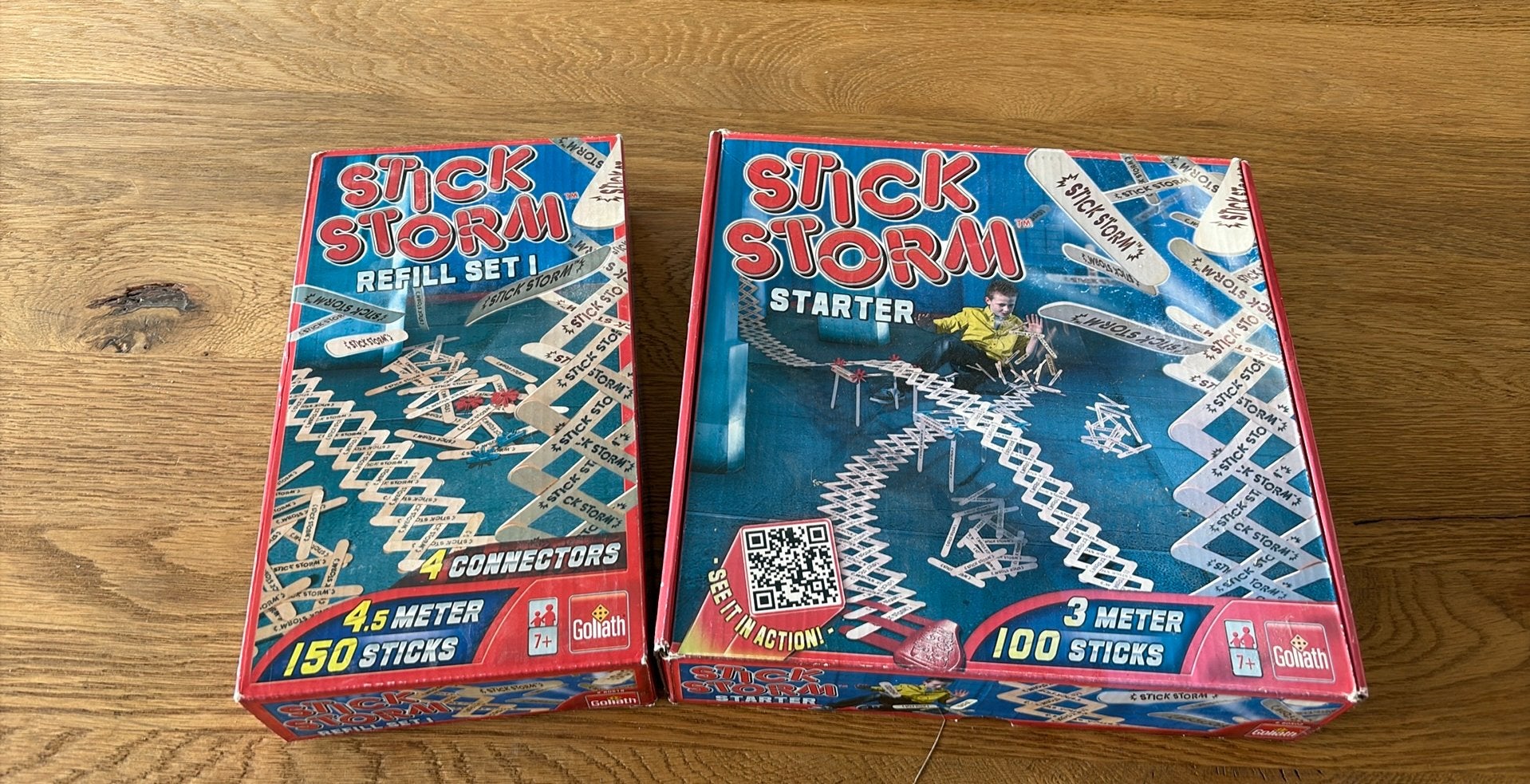 Stick Storm starter + refill set, Ophalen, Zo goed als nieuw