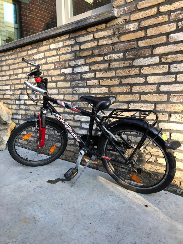 Jongensfiets 20 inch, Fietsen en Brommers, Ophalen, Gebruikt, Velgrem, Versnellingen