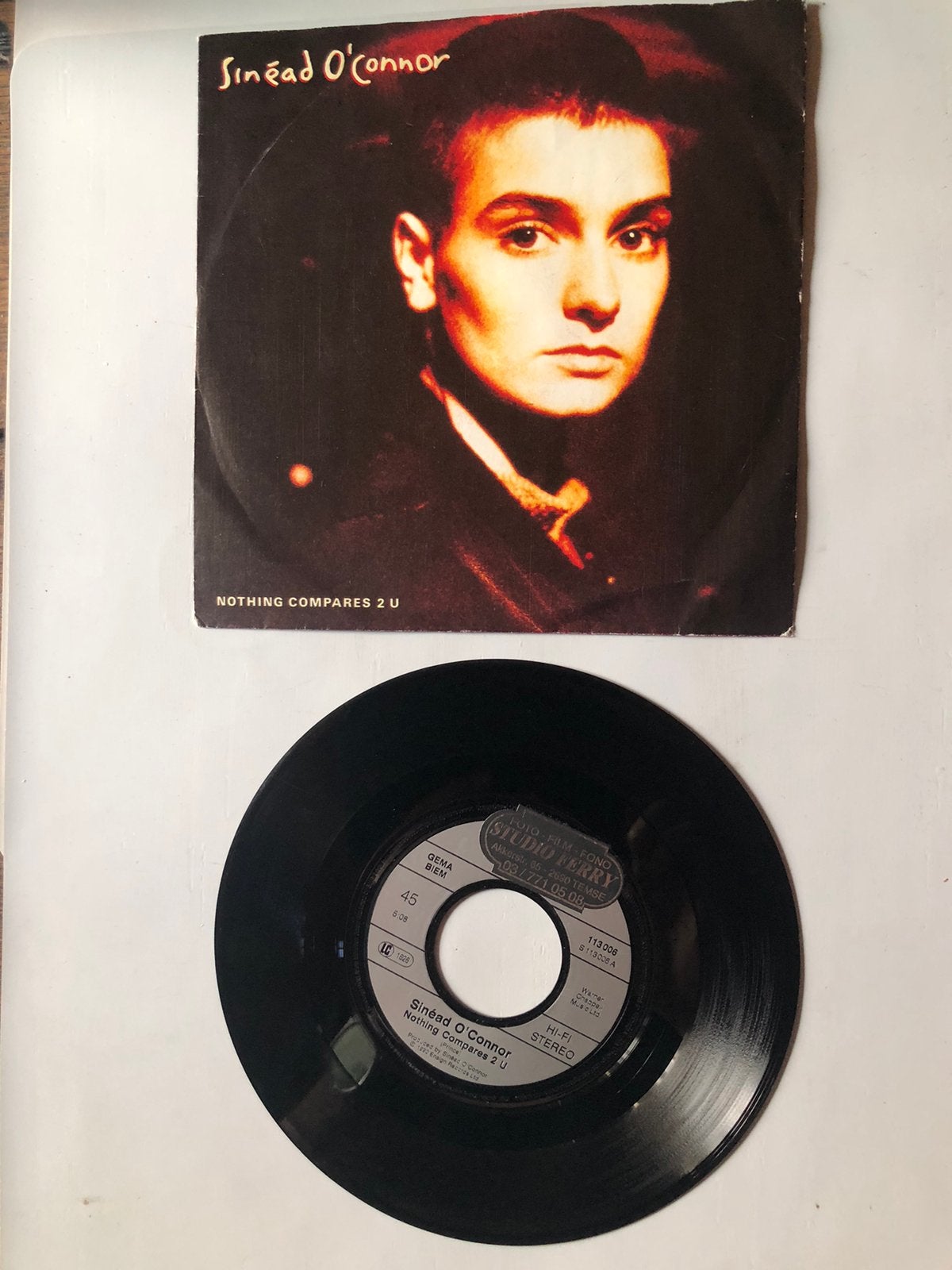 Sinead O'Connor: nothing compares to you ( 1990), Verzenden, Zo goed als nieuw