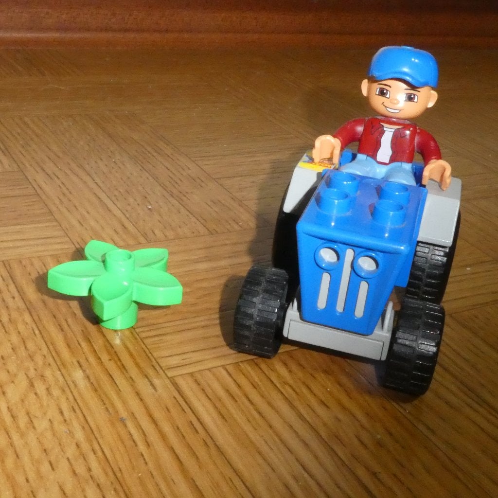 Duplo Tractor fun, set 4969, Enlèvement ou Envoi, Minifigurines incluses, Utilisé, Duplo