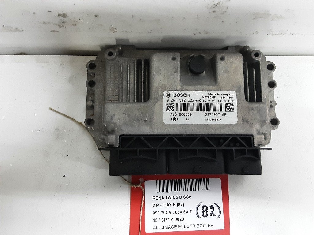 MODULE D ALLUMAGE Renault Twingo III (AH) (237105748R), Renault, Mevr. I. Hauben, Utilisé, Rue de l'Espoir 34 34
4030  GRIVEGNÉE, BE