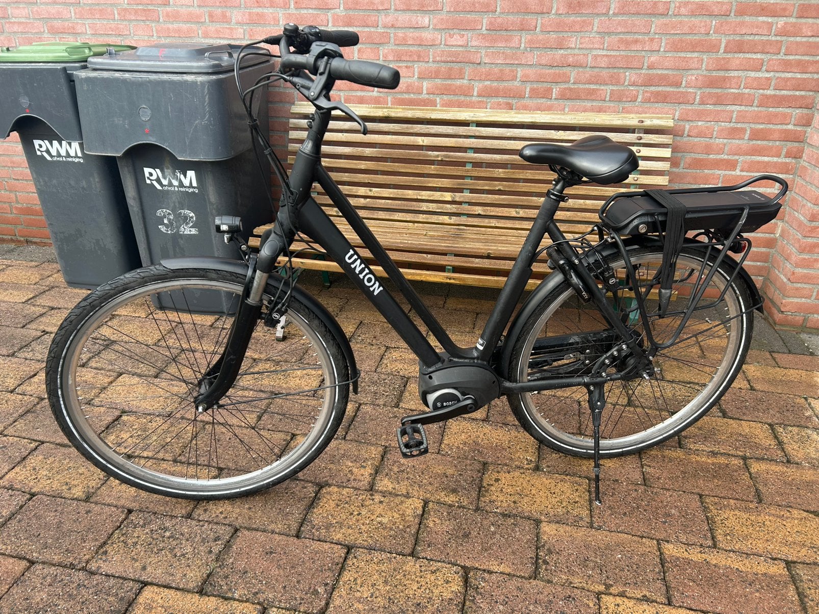 ** Union E-Bike – Bosch middenmotor & accu **, Fietsen en Brommers, 55 tot 59 cm, Ophalen, Gebruikt, Gazelle