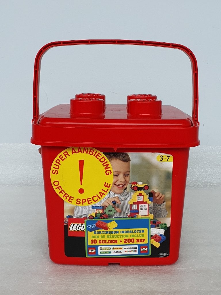 Lego 2229: Emmer (geen inhoud), Kinderen en Baby's, Speelgoed | Duplo en Lego, Ophalen of Verzenden, Gebruikt, Lego