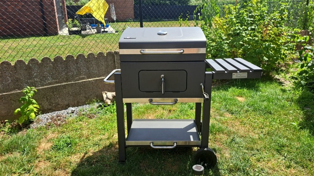 El Fuego houtskoolbarbecue – Zo goed als nieuw, Tuin en Terras, Houtskoolbarbecues, Ophalen, Zo goed als nieuw, Zie foto