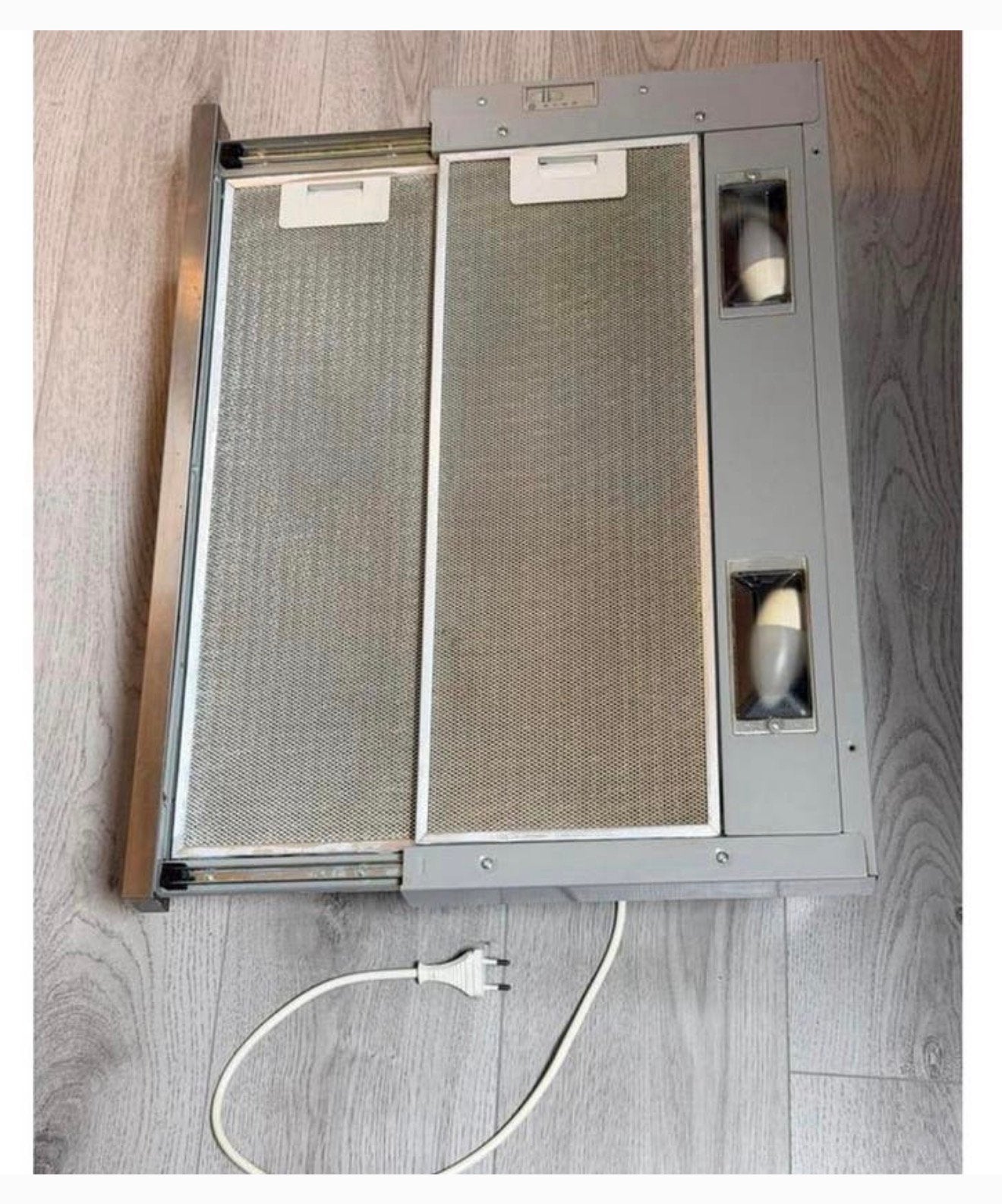 ETNA AV560RVS - Extracteur extensible à écran plat - 60 cm, Electroménager, Enlèvement ou Envoi, Moteur, Encastré, Capot d'écran plat