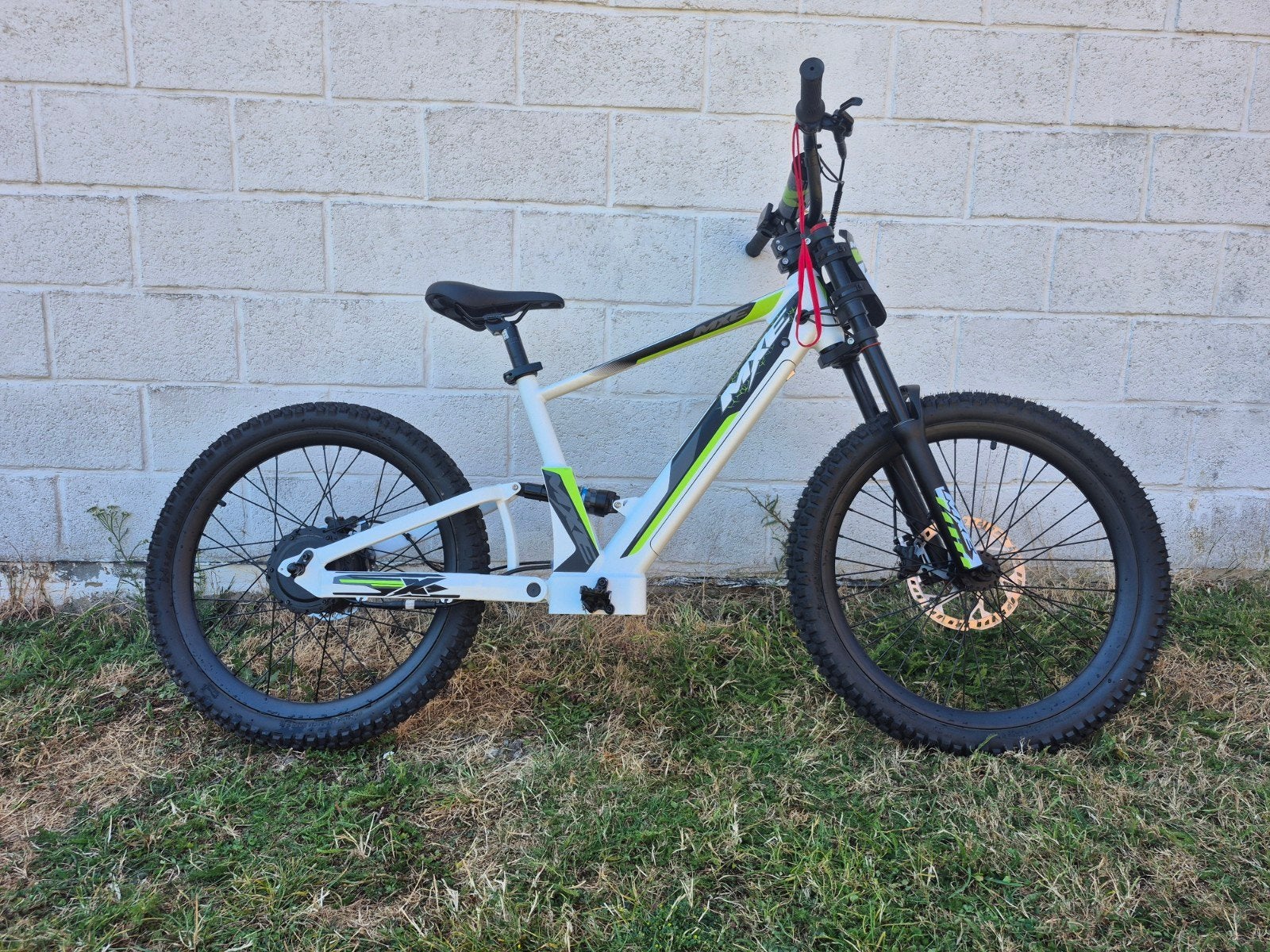 24 inch elektrische loopfiets, Fietsen en Brommers, Ophalen, 24 inch of meer, Schijfrem, Voetsteunen