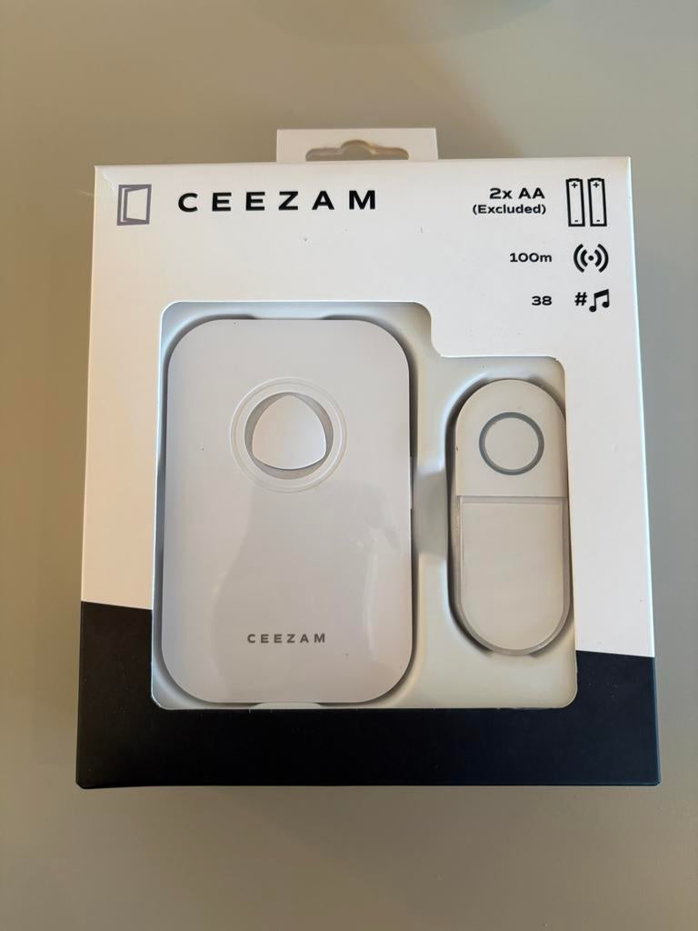 Draadloze deurbel, Ophalen, Zo goed als nieuw