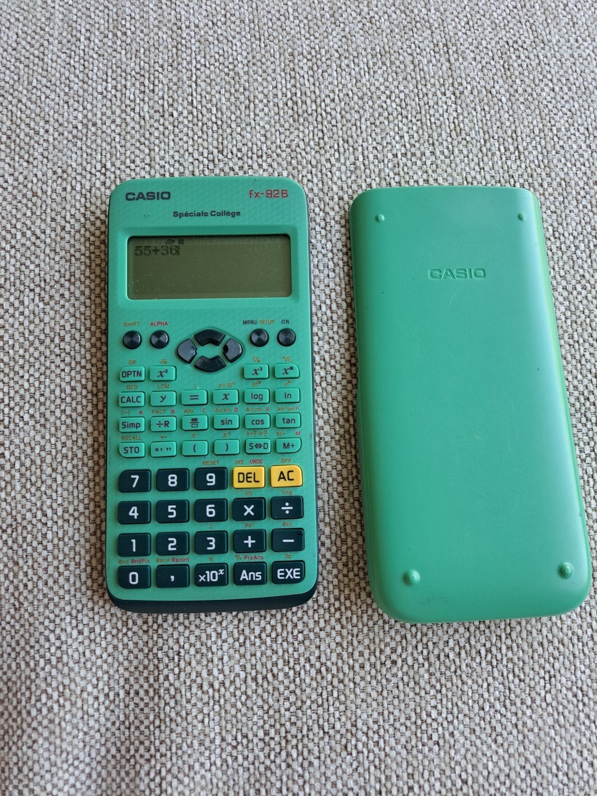 rekenmachine Casio fx-92B, Diversen, Ophalen of Verzenden, Zo goed als nieuw