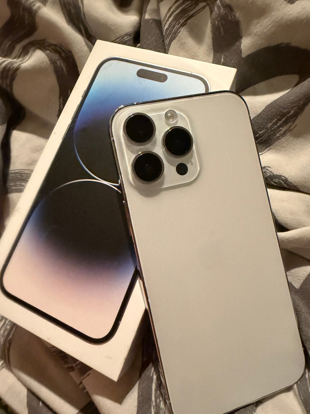 IPhone 14 Pro Max, Telecommunicatie, Mobiele telefoons | Apple iPhone, Ophalen, 80 %, Wit, Zonder abonnement