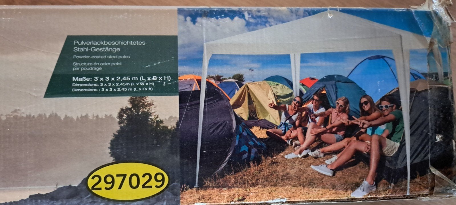 partytent, Caravans en Kamperen, Ophalen