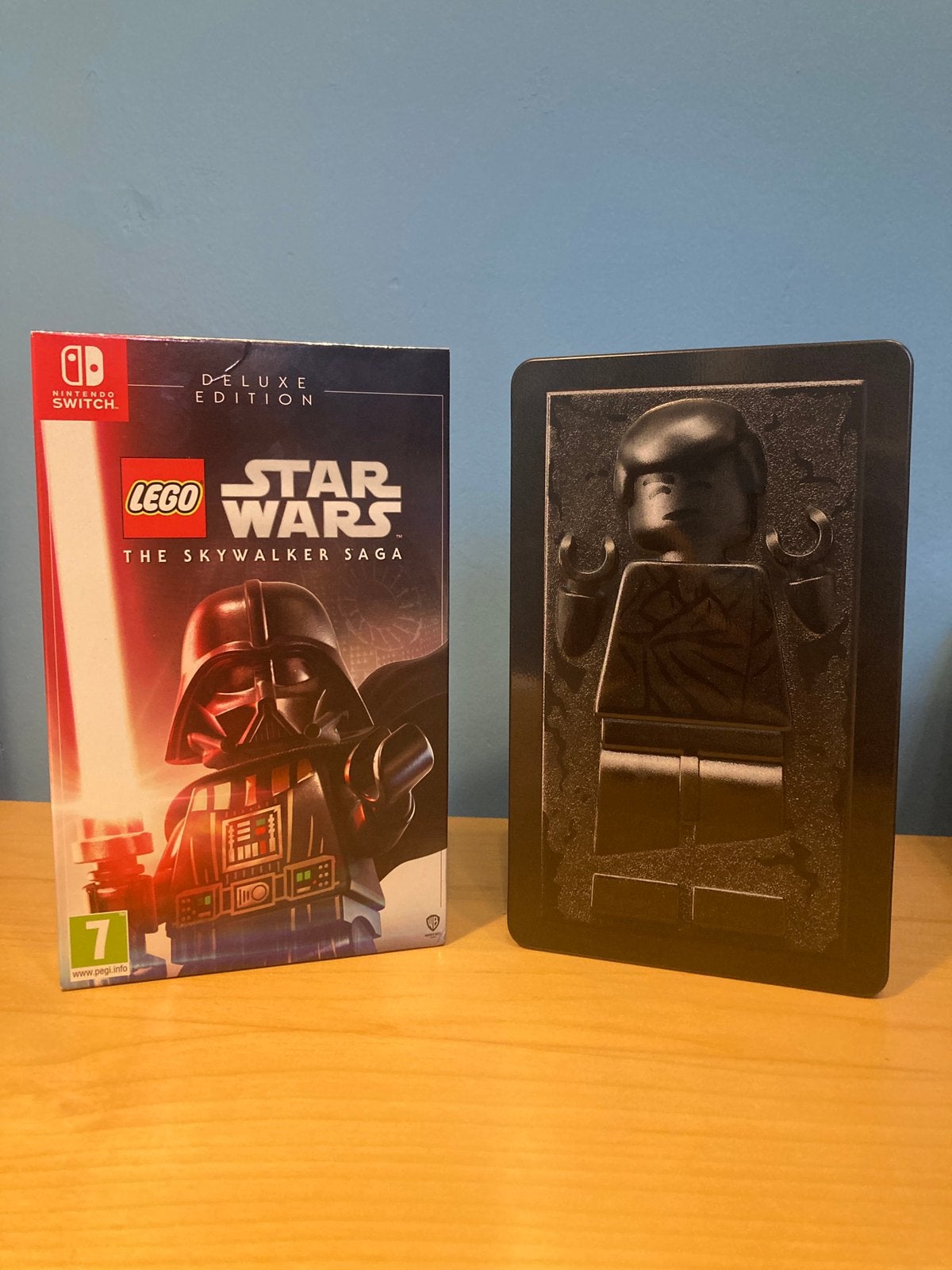 LEGO Star Wars Skywalker Saga Deluxe (uk)+ Steelbook minifig, Games en Spelcomputers, Games | Nintendo Switch, Ophalen of Verzenden